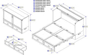 Queen Murphy Bed Chest Queen