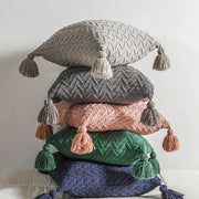 Pillow Case Tassels Cushion Cover