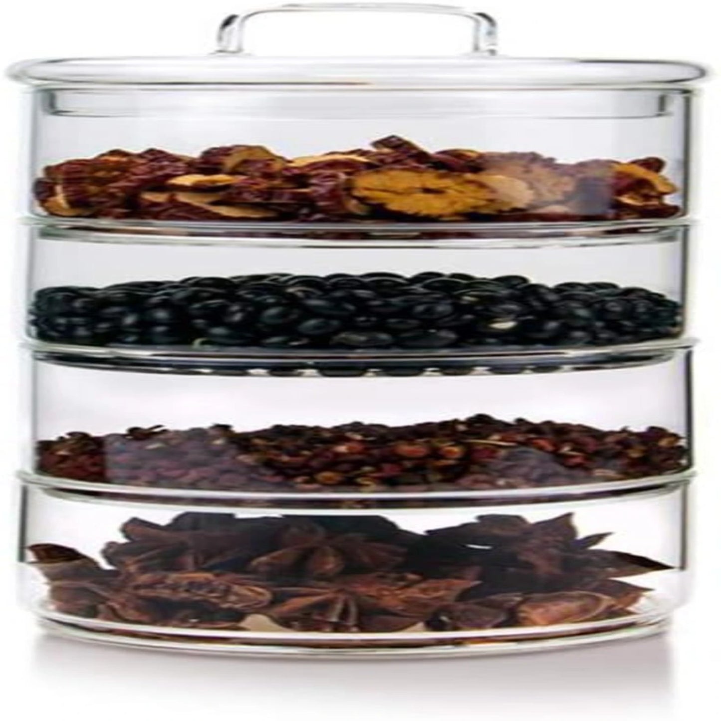 Stackable jars organizing