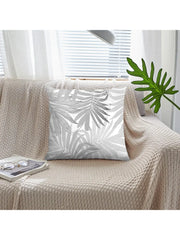 Leaf Printed Cushion Cover