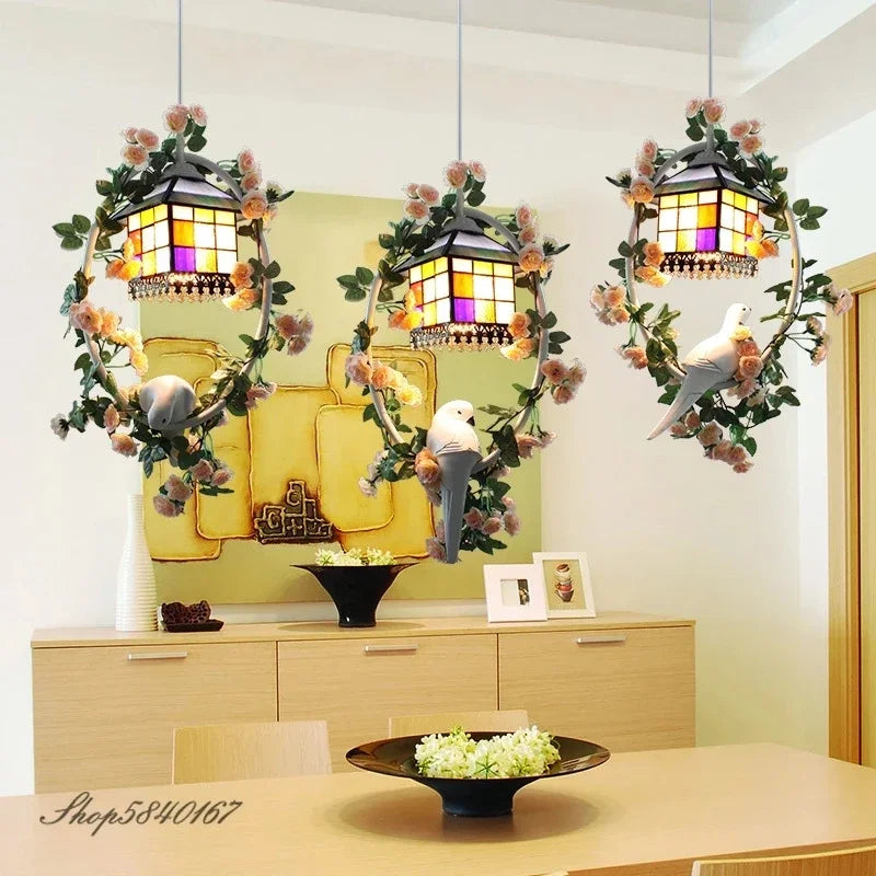 Wreath Lamp Pendant Light