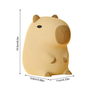 Portable Capybara Night Lights with Touch Control