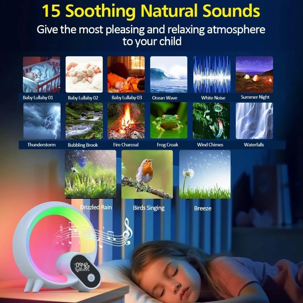 Wake Up Light Sunrise Alarm Clock Ambient