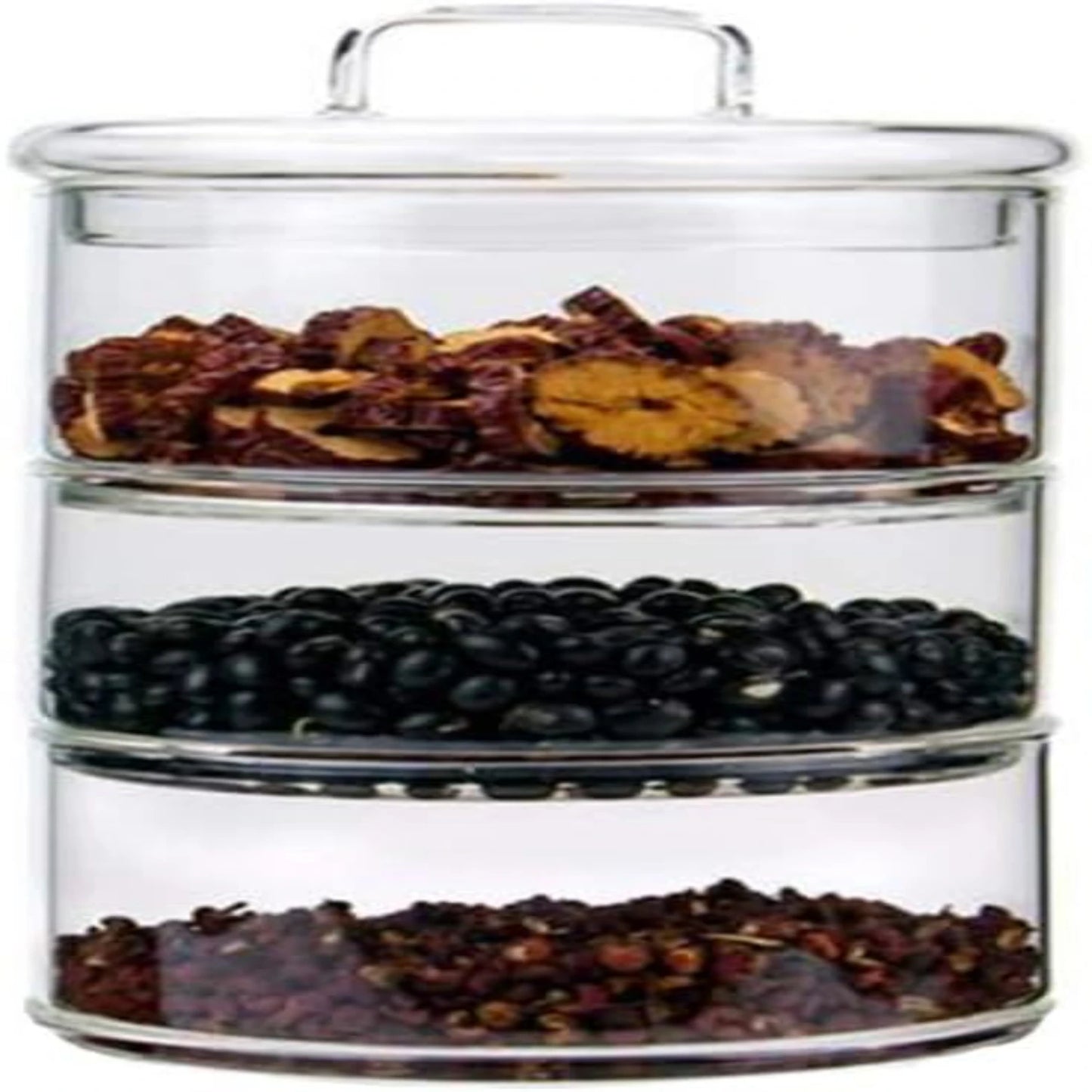 Stackable jars organizing