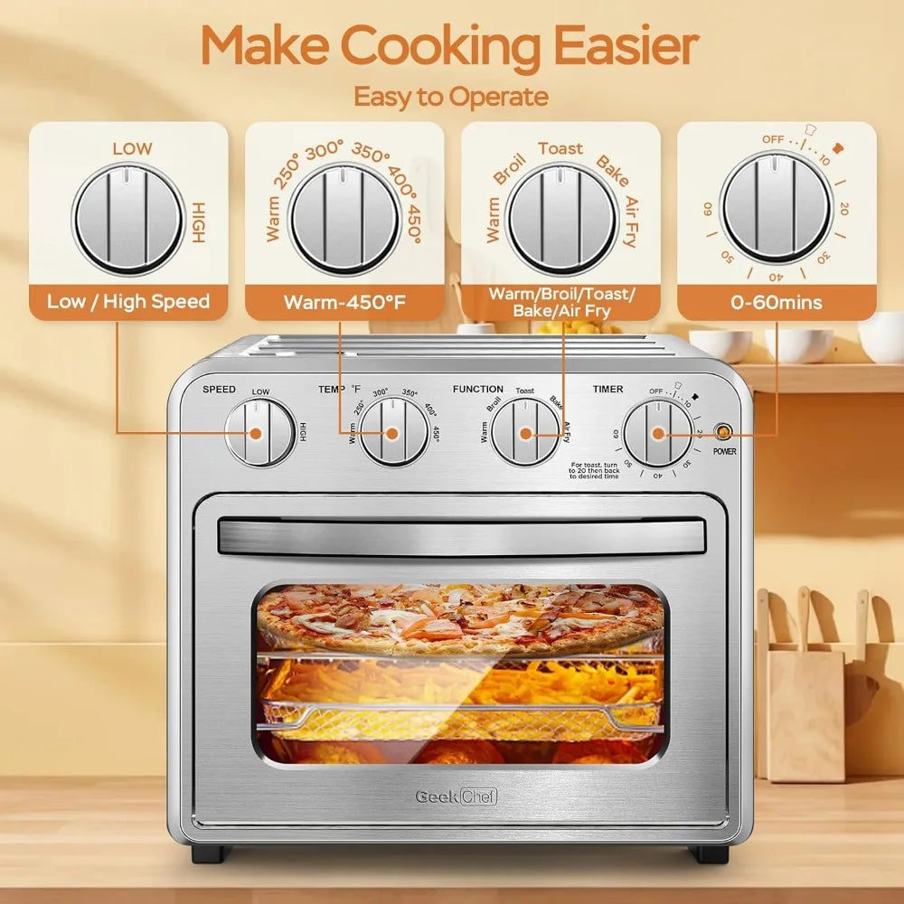 Convection Air Fryer with Toaster Oven