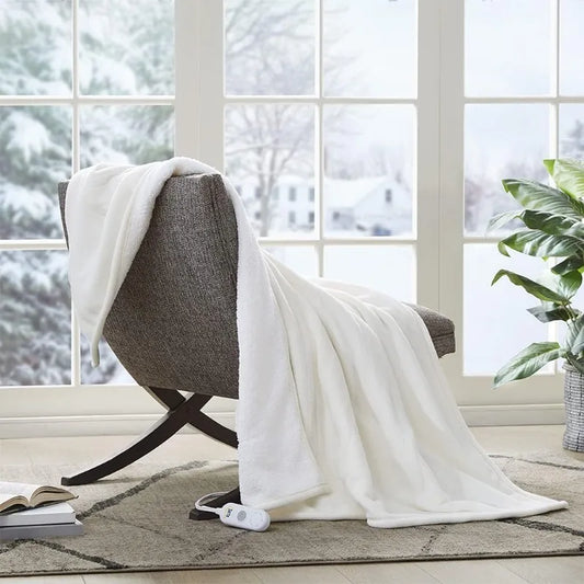 Reversible Sherpa Electric Blanket