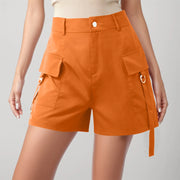 Pressed Pleated Shorts