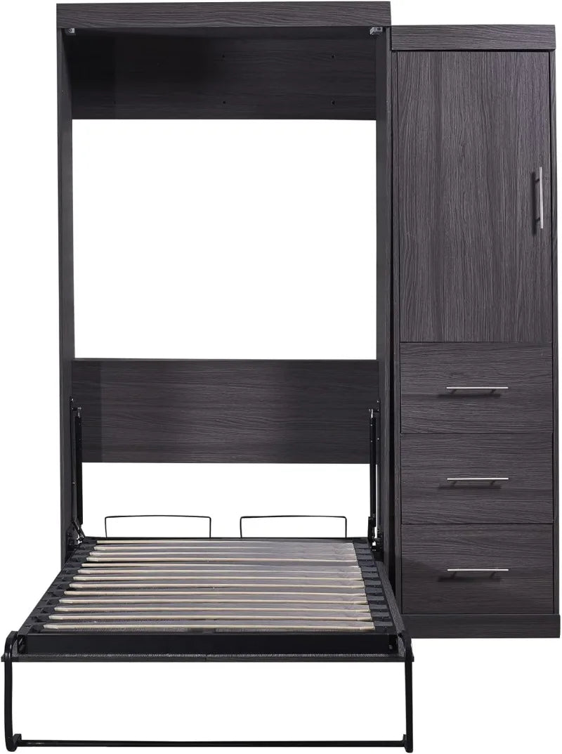 Murphy Bed Space-Saving Wall Bed with Wardrobe