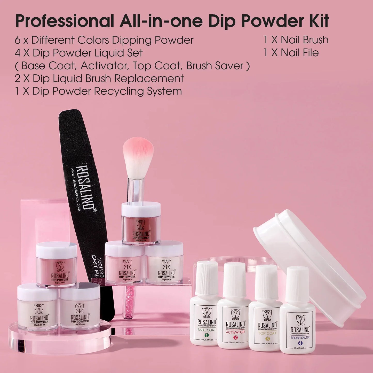 13Pcs Dip Nails Powder Starter Kit