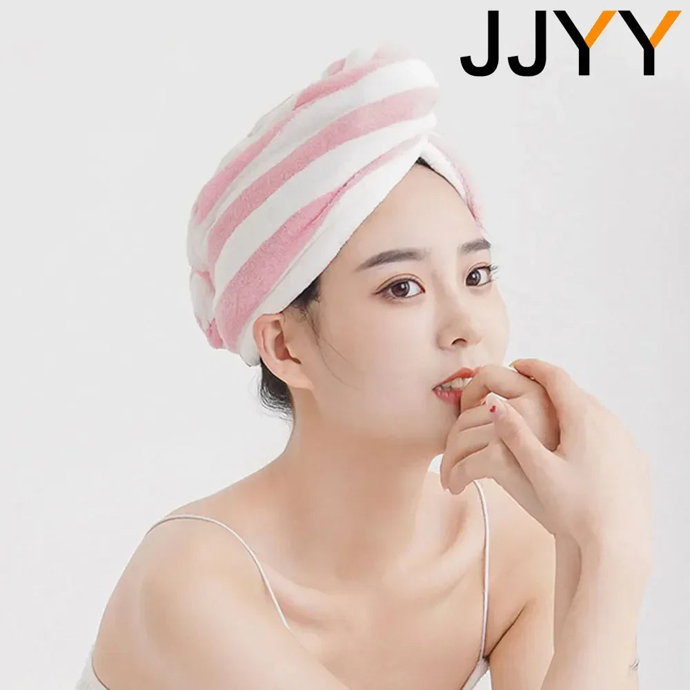 Microfiber Towel Set with Quick Dry Shower Cap