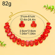 Red Crystal Jewelry