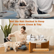 Vacuum & Dog Clippers Nail Trimmer Grinder & Dog Brush