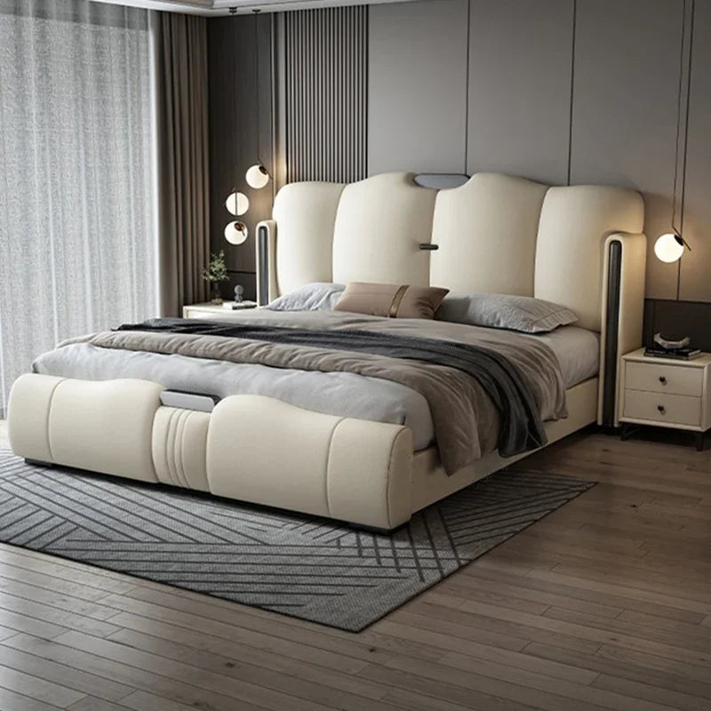 Leather Bed