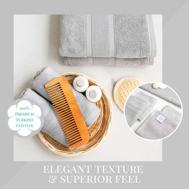 8 Piece Bathroom Towel Set