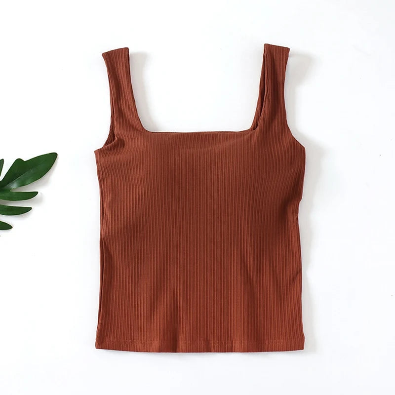 Women's Ribbed Knit Crop