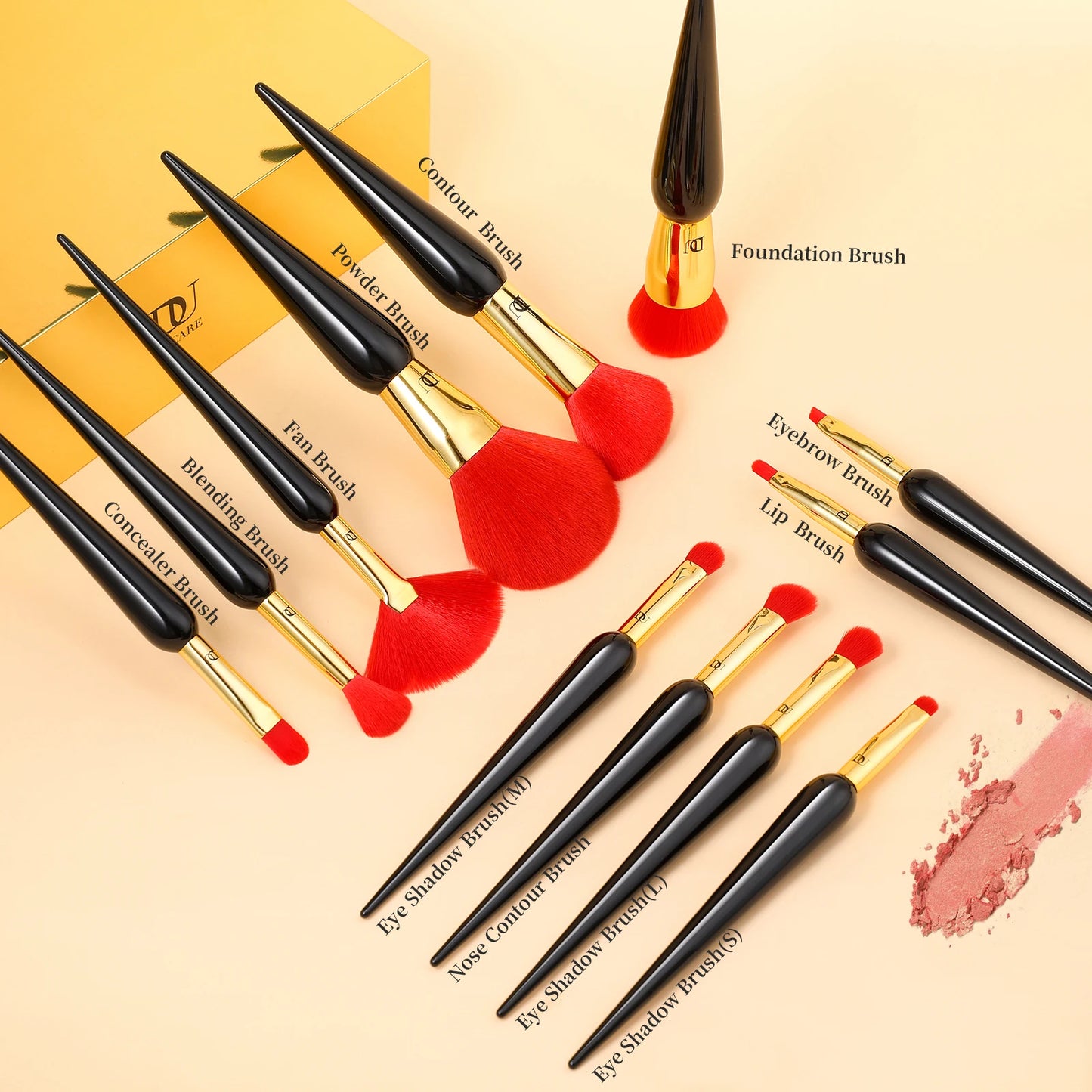 Makeup Brushes 12Pcs