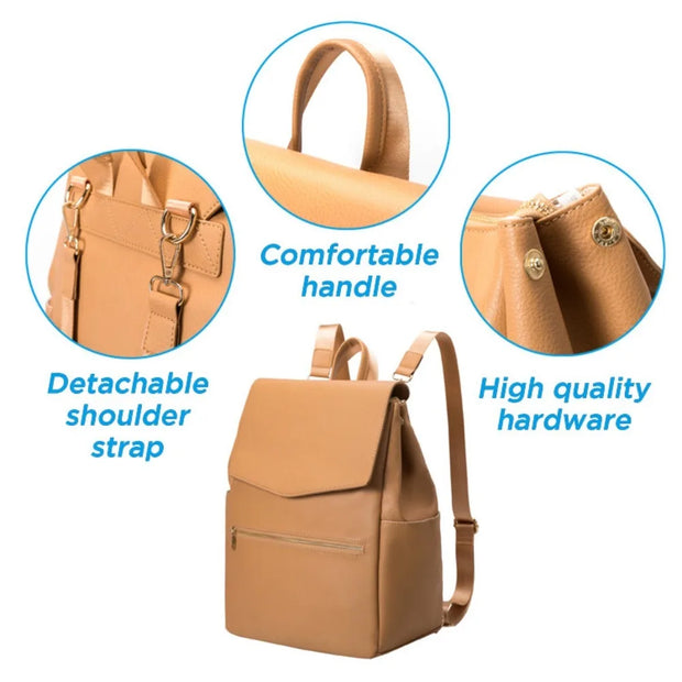Diaper Backpack with Changing Pad