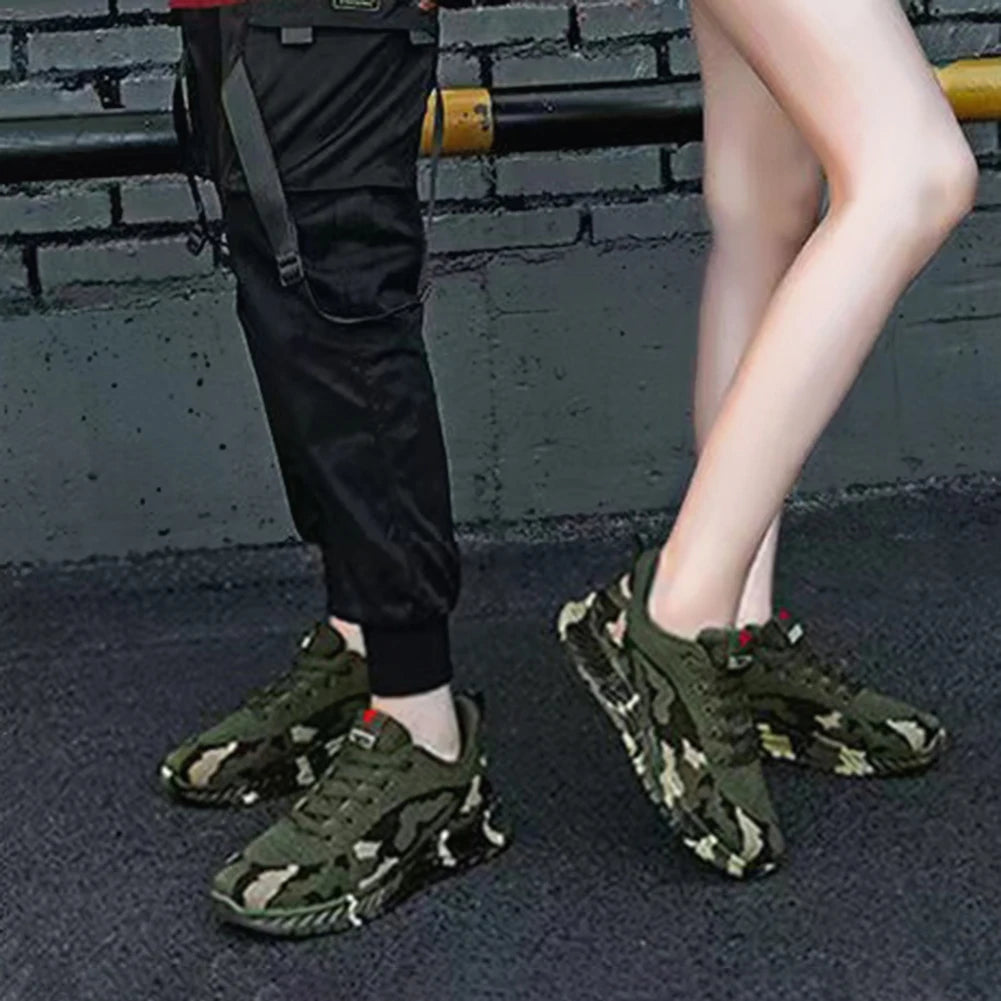 Camouflage Sneakers Casual Running Shoes