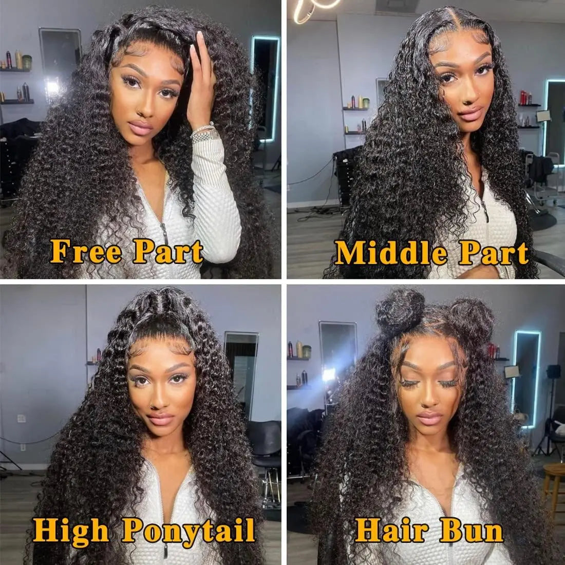 Deep Wave Frontal Wig Curly