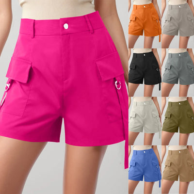 Pressed Pleated Shorts