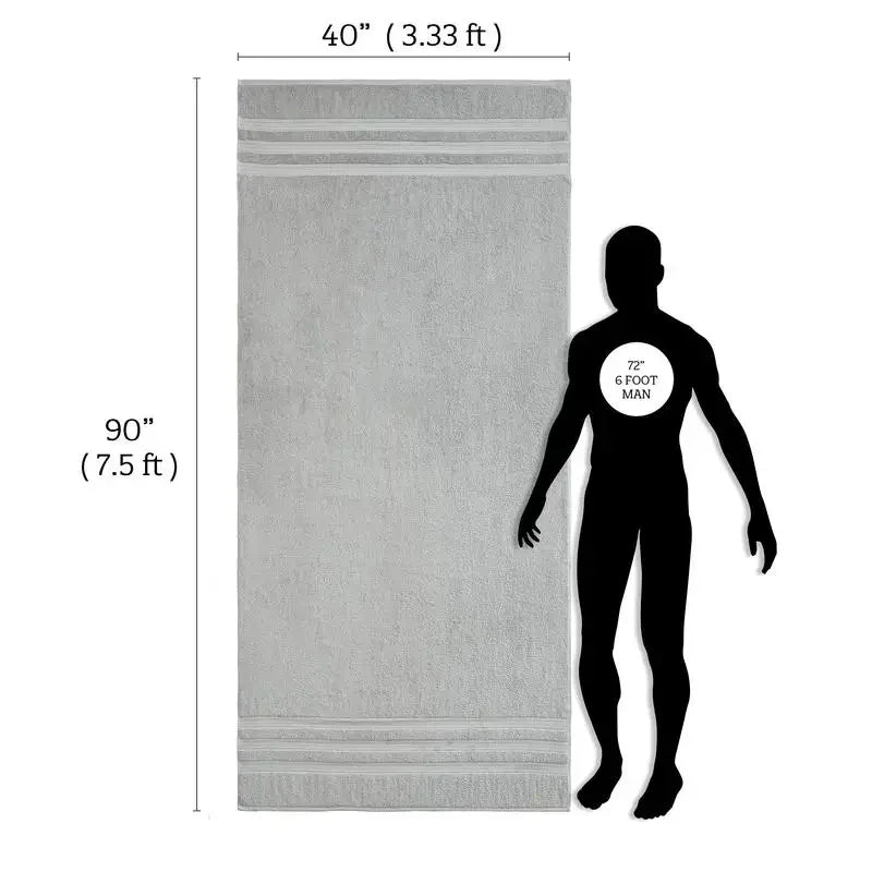 Extra Large Bath Towel - 40"x90"