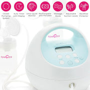 Electric Breast Milk Pump with Tote Bag