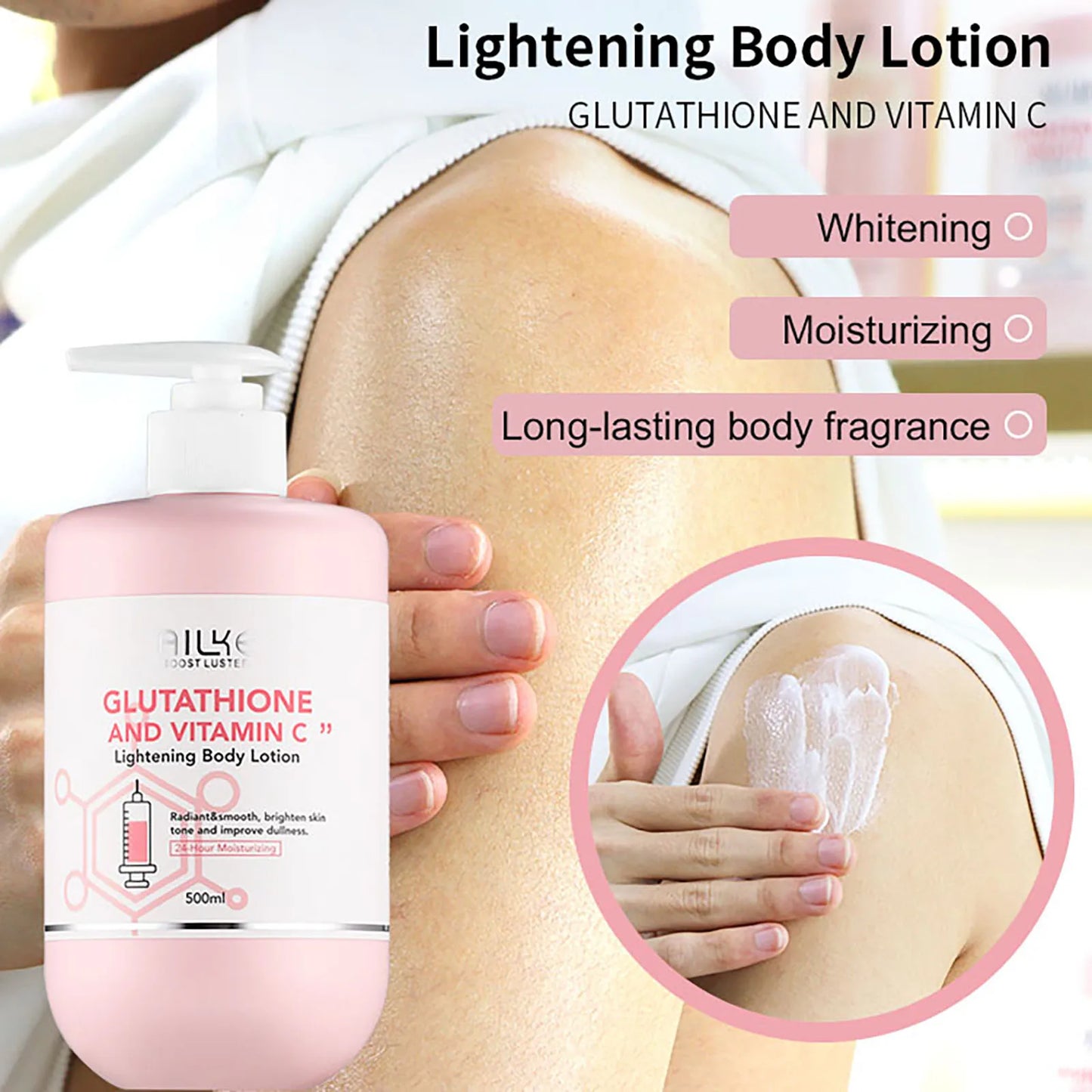 Brightening Body Lotion, Even Skin Tone, Lightening