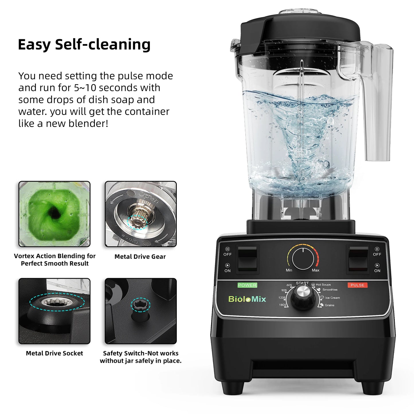 Blender/ Mixer Juicer Food Processor Ice Smoothies Crusher