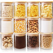 Glass Canisters with Airtight Lids
