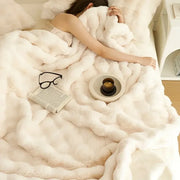 Rabbit Fleece Blankets