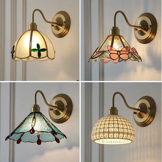 Stained Glass Led Wall Lamp