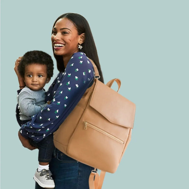 Diaper Backpack with Changing Pad