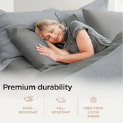 Supima Cotton  Full Elasticized Deep  Sheets Set