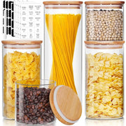 Glass Canisters with Airtight Lids