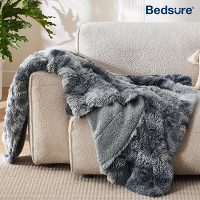Faux Fur Throw