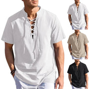 Men's Short Sleeve  Cotton Shirt