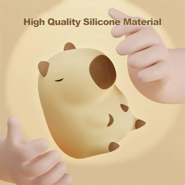 Portable Capybara Night Lights with Touch Control