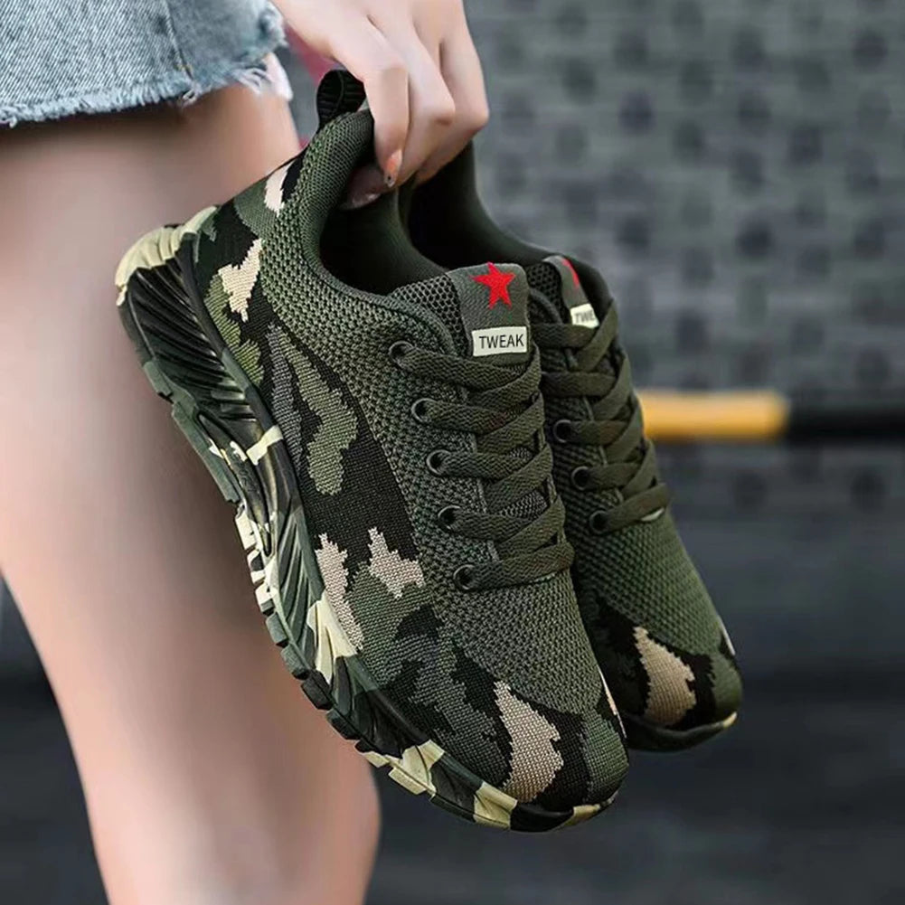 Camouflage Sneakers Casual Running Shoes