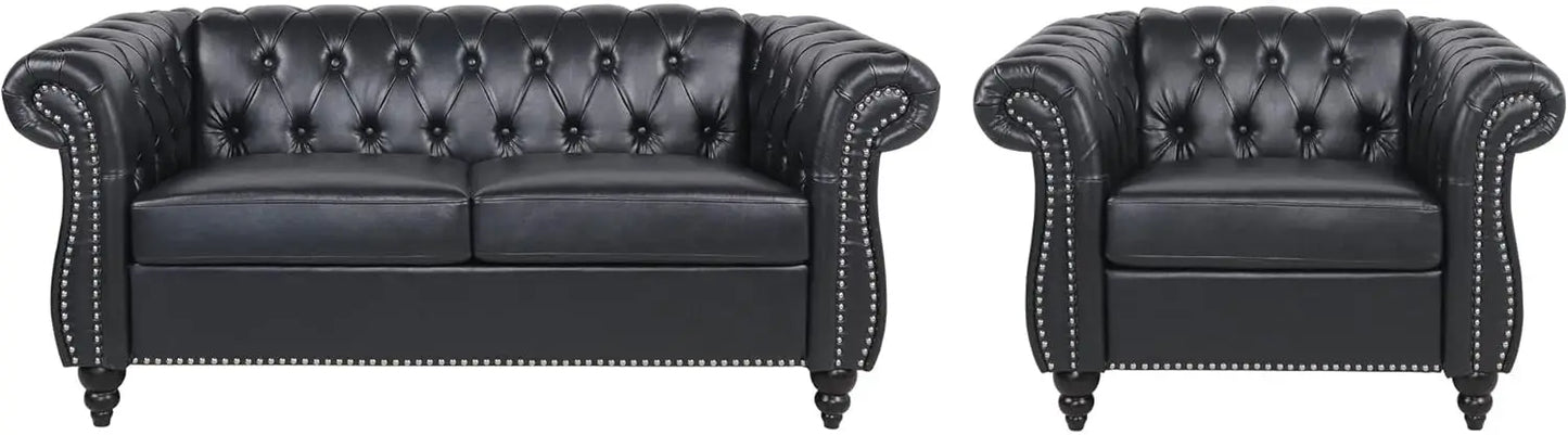 2 Pieces Sofa Set