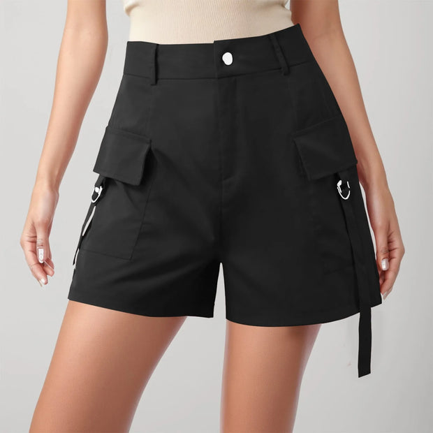Pressed Pleated Shorts