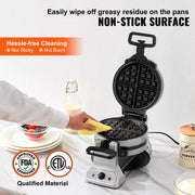 Non-Stick 2-Layer Waffle Maker Iron