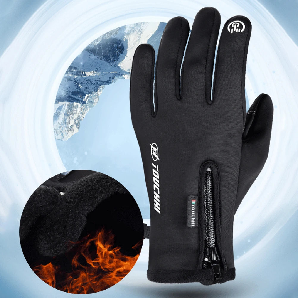 Windproof Heated Gloves