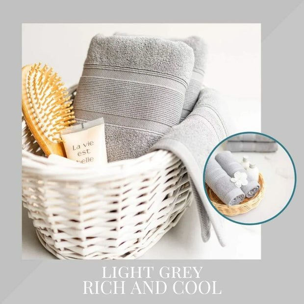 8 Piece Bathroom Towel Set