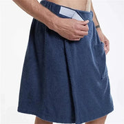 Men  Wearable Bath Towel with Pocket