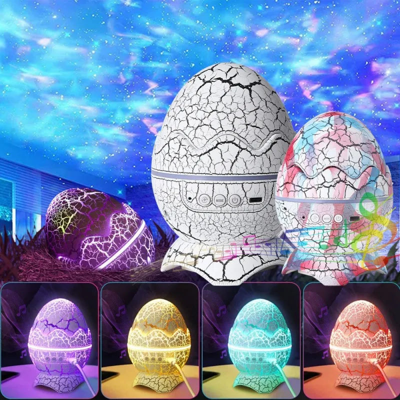 Dinosaur Eggs Night Lamp Projector