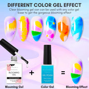 15ml UV LED Soak Off Marble Nail Polish Gel Paint Nail Designs