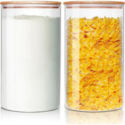 Glass Canisters with Airtight Lids