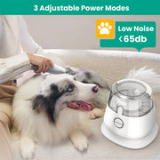 Pet Grooming Kit & Vacuum Suction 99% Pet Hair