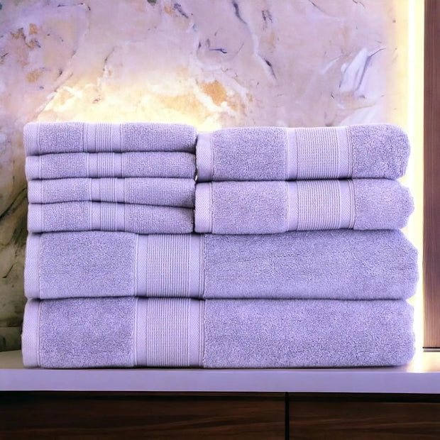 8 Piece Bathroom Towel Set